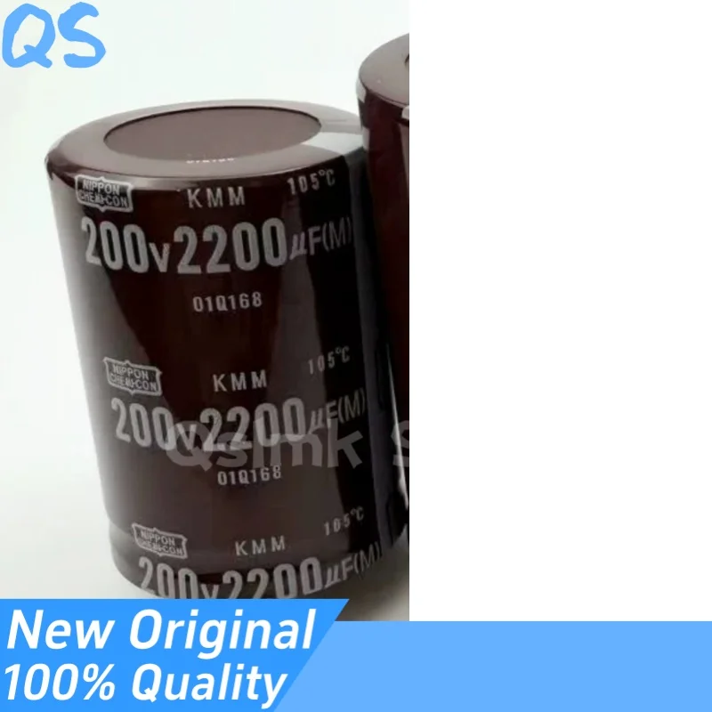 New Original 200V2200UF 250V2200UF 35X50 35X60 Capacitor eletrólico - Image 2