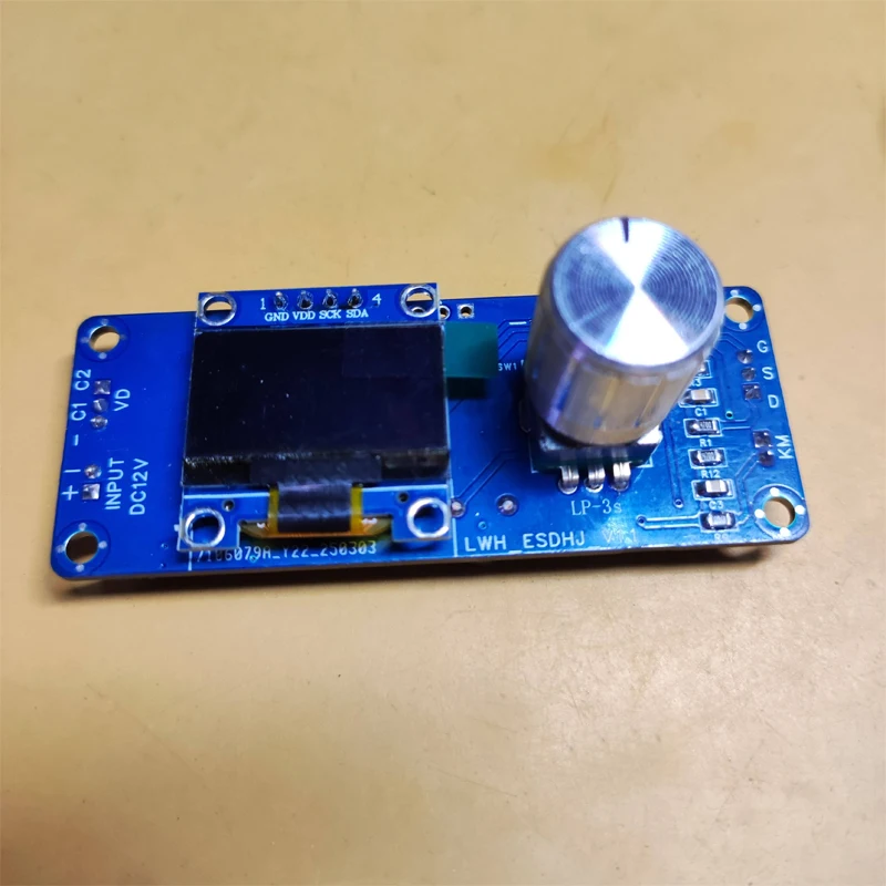 1PCS Mini Spot Welder Control Board 0.9inch LED Display DC 12V Spot Welding Controller Module DIY Accessories for RC Models