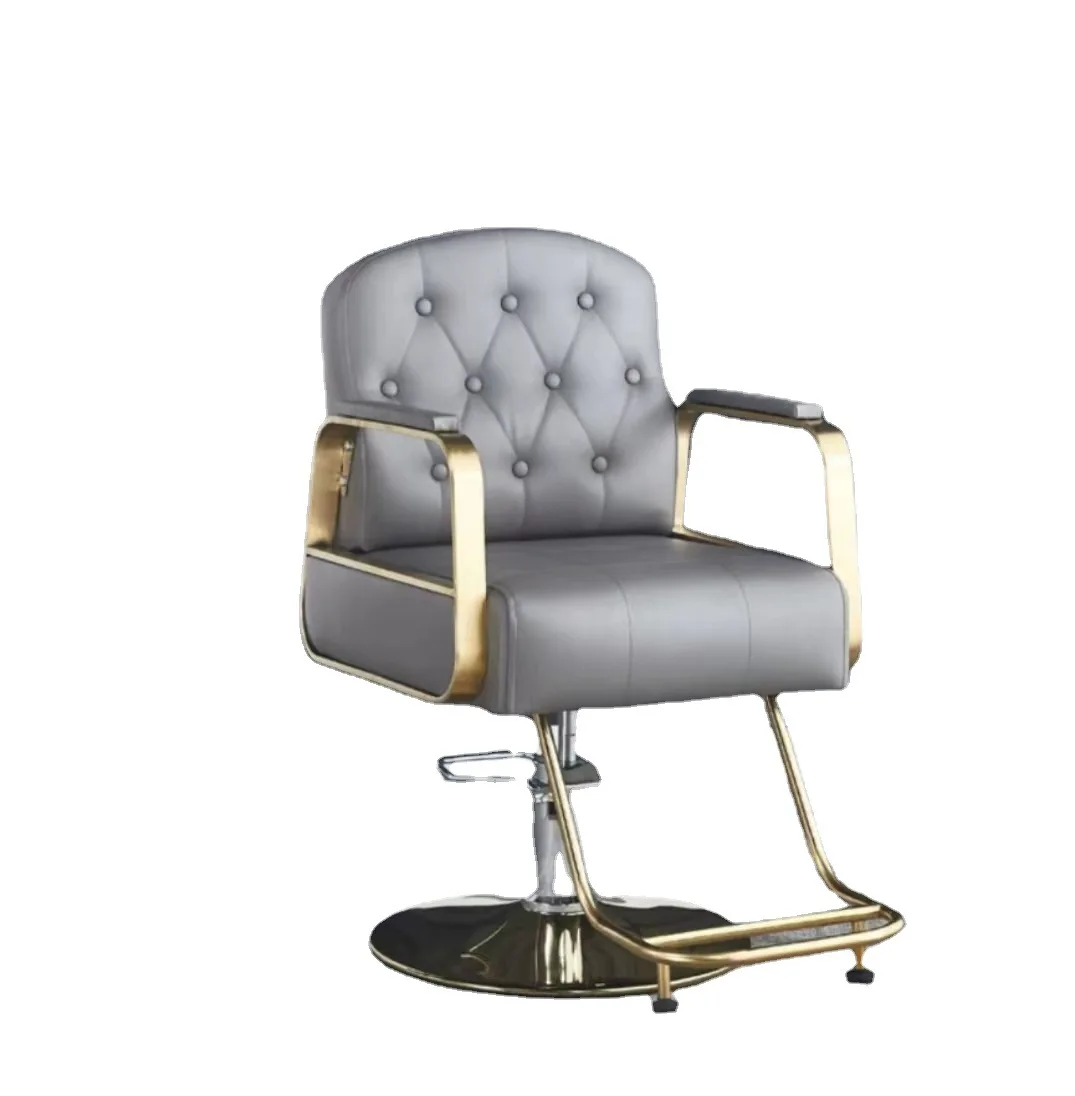 

Hair chair can be lifted and rotated, barber shop hair chair, modern salon