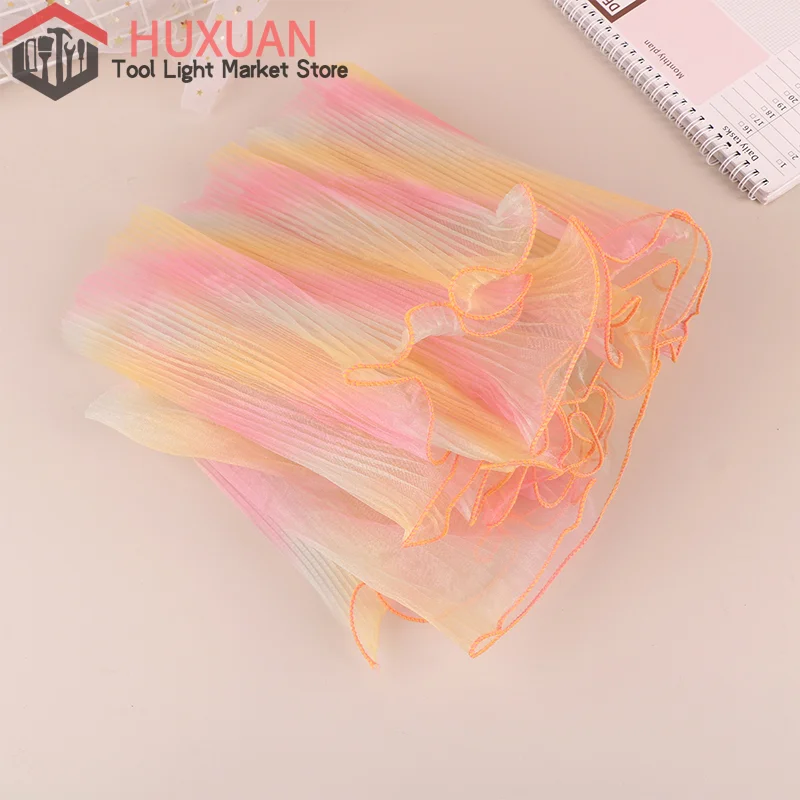 Wave Yarn Flower Wrapping Paper Pleated Yarn Florist Bouquet Packaging Lace Mesh DIY Flowers Gift Wrapper Supplies 28cmx4.5M