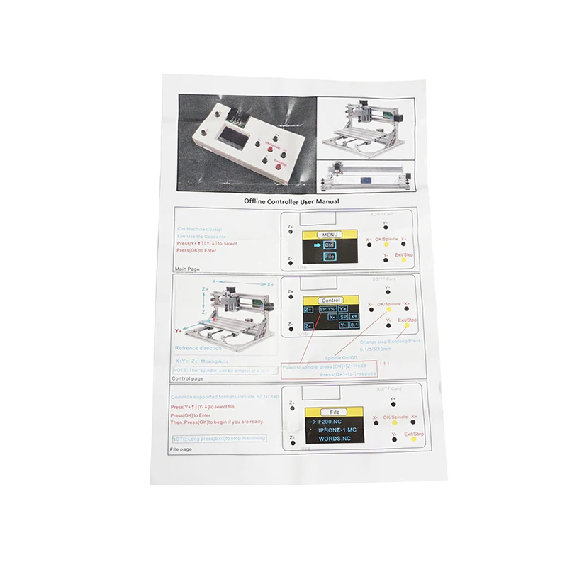 Cnc Grbl Offline Controller Board 3 Axis Offline CNC Controller Engraver for Engraving Machine Carving Milling Machine