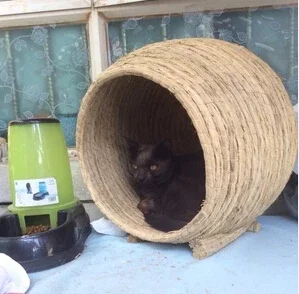 Chicken coop grass woven gourd shaped chicken