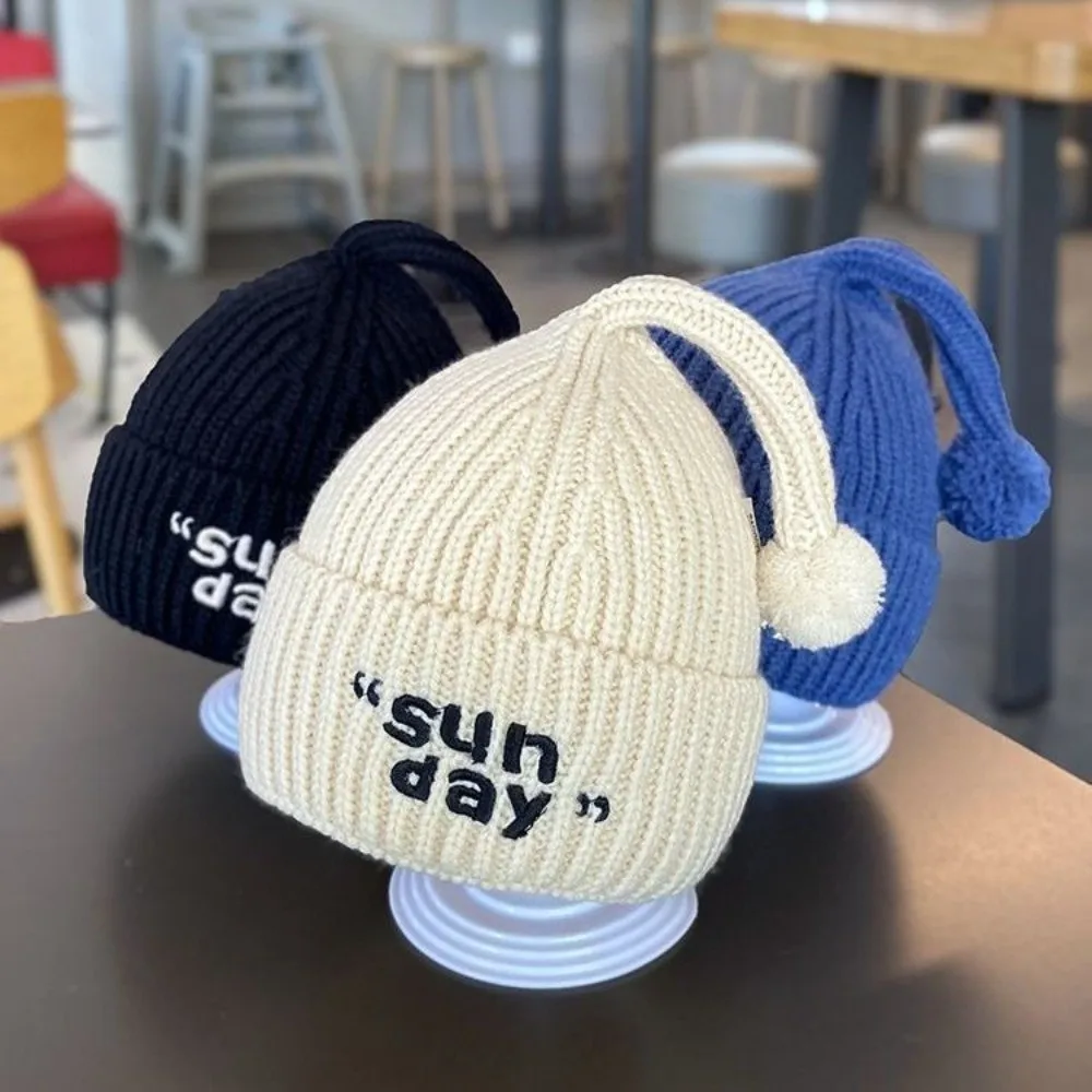 

Новый пуловер с вышивкой на день солнца, вязаная ветрозащитная шапка-бини, теплая холодостойкая вязаная шапка на осень и зиму