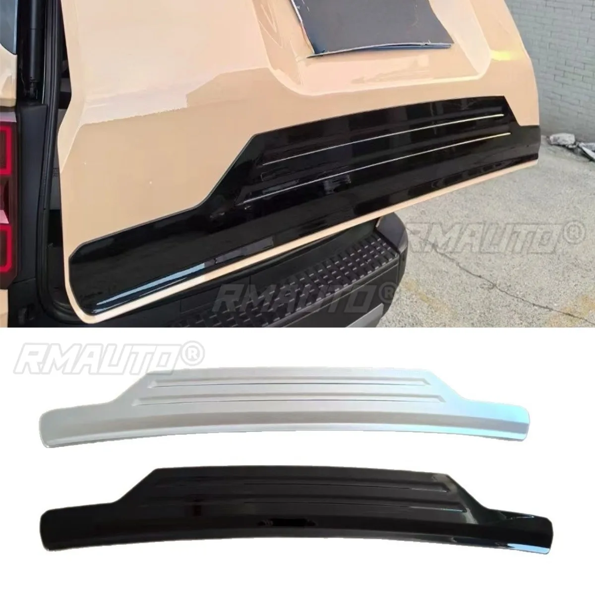 For Toyota Prado LC250 2024+ Tailgate Trim Panel Rear Tailgate Protection Anti Scratch Trim Panel Body Kit Car Accessories