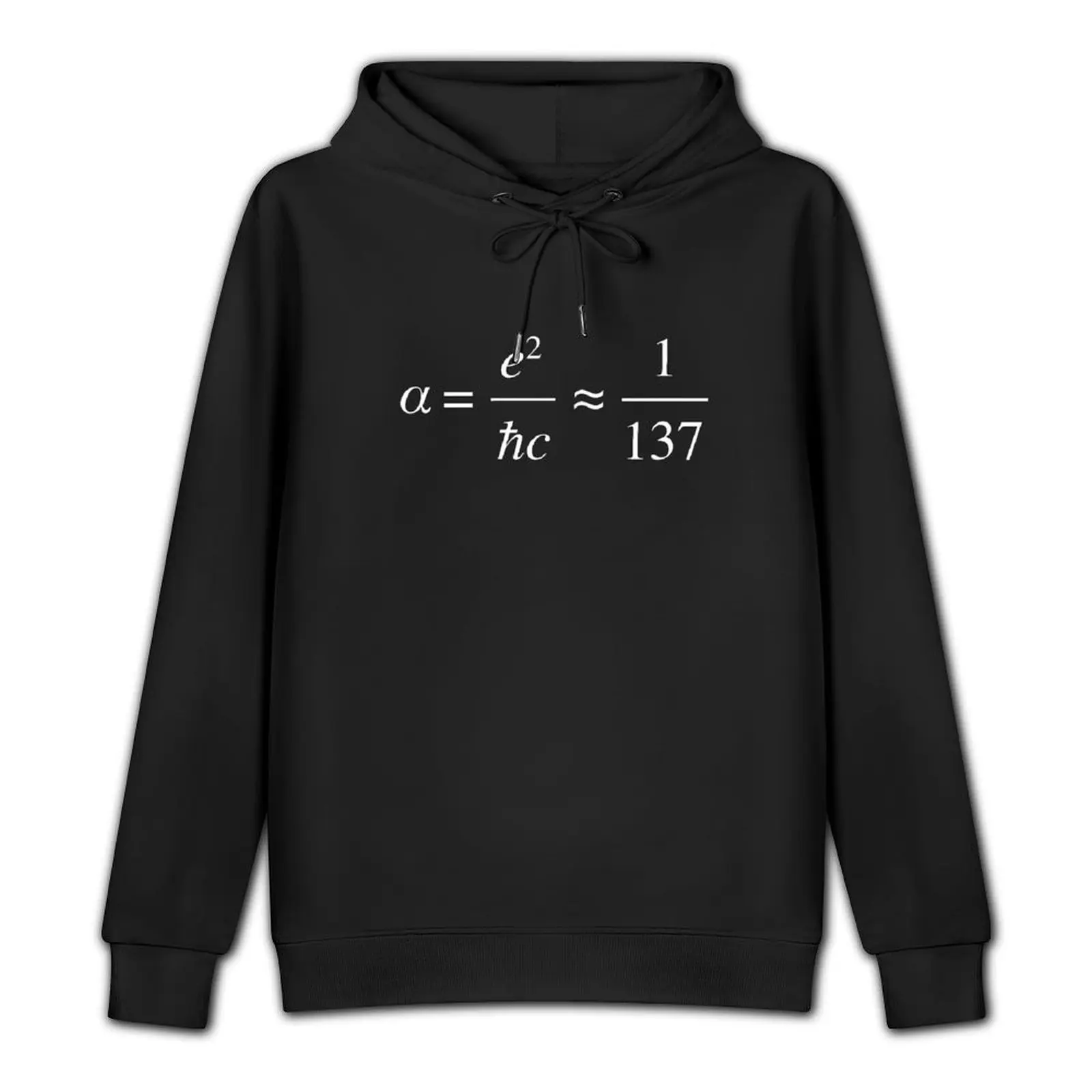 Fine-structure constant Pullover Hoodie aesthetic clothing japanese hoodie