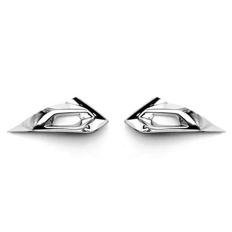 For Nissan Note E13 2021 2022 RHD Front Fog Light Lamp Cover Trim Bezel Protective Car Accessories 2PCS