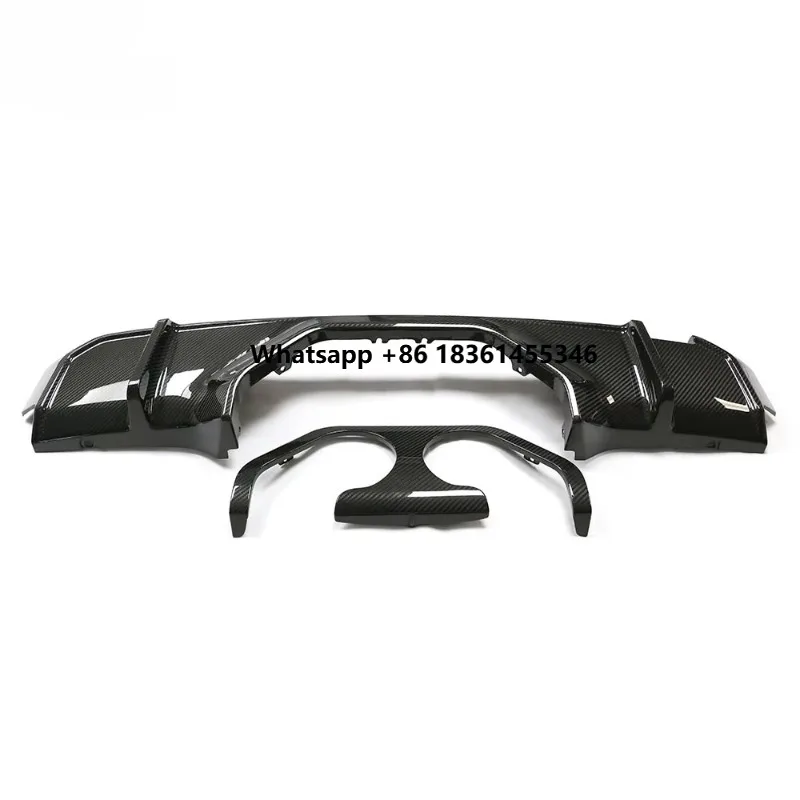 

M3 M4 Dry Carbon Fiber Rear Diffuser G82 G80 2 Pcs/set Carbon Car Rear Bumper Splitter Automotive Body Kit