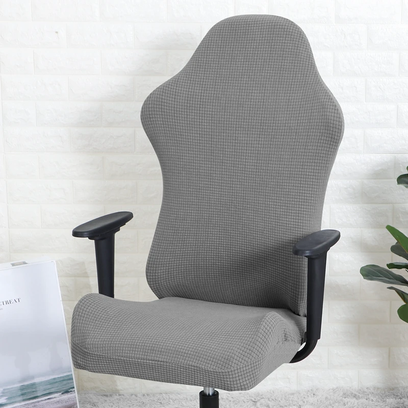 

Svetanya Waterproof Office Computer Game Chair Cover High Back Armchair Slipcovers Seat Case