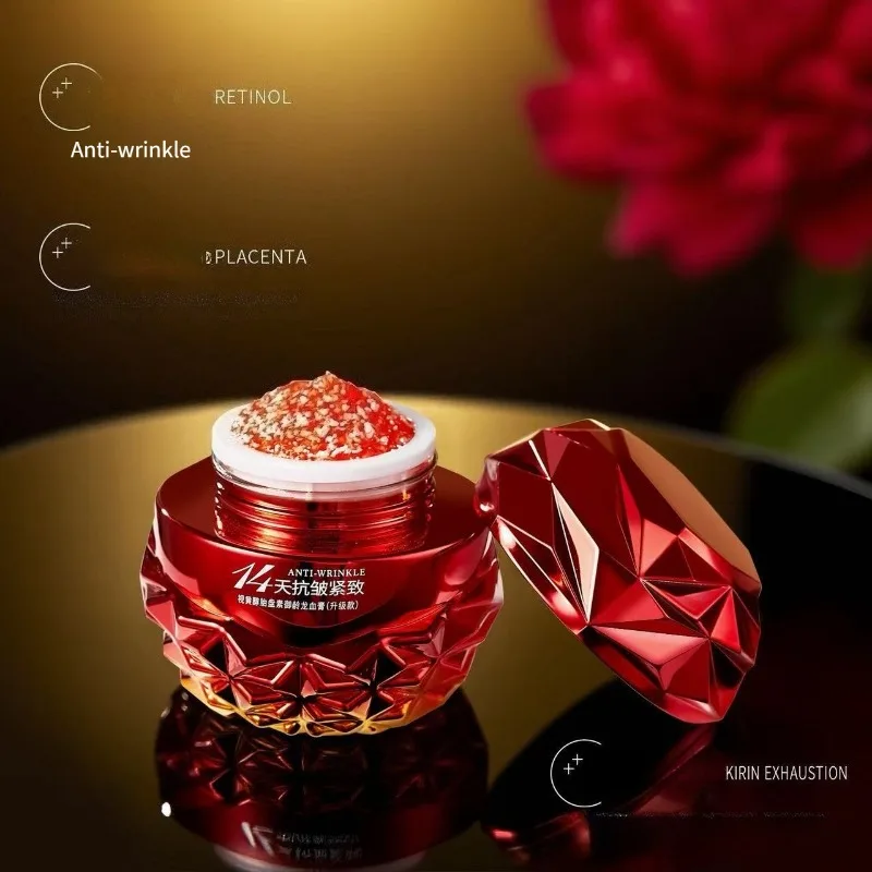 

Ретинол Драконы Кровь против морщин Плацента де Дракон Красный протеин Эластичный увлажняющий крем для лица