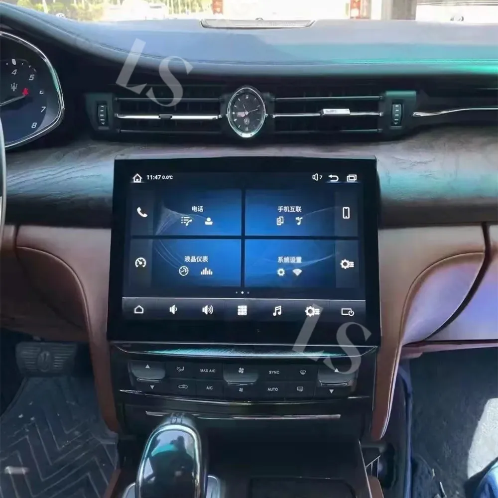 10.26 For Maserati Quattroporte 2013-2016 Car Android Radio GPS Navigation Stereo Blu-Ray Screen CarPlay Multimedia Video Player