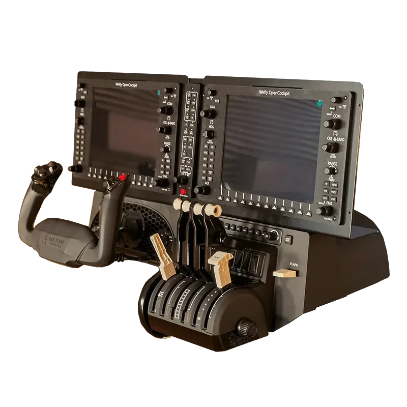 

For P3D Simulation Flight G1000 Integrated Aerophone PFD/MFD Display Panel 10.4-Inch LCD Meters Display