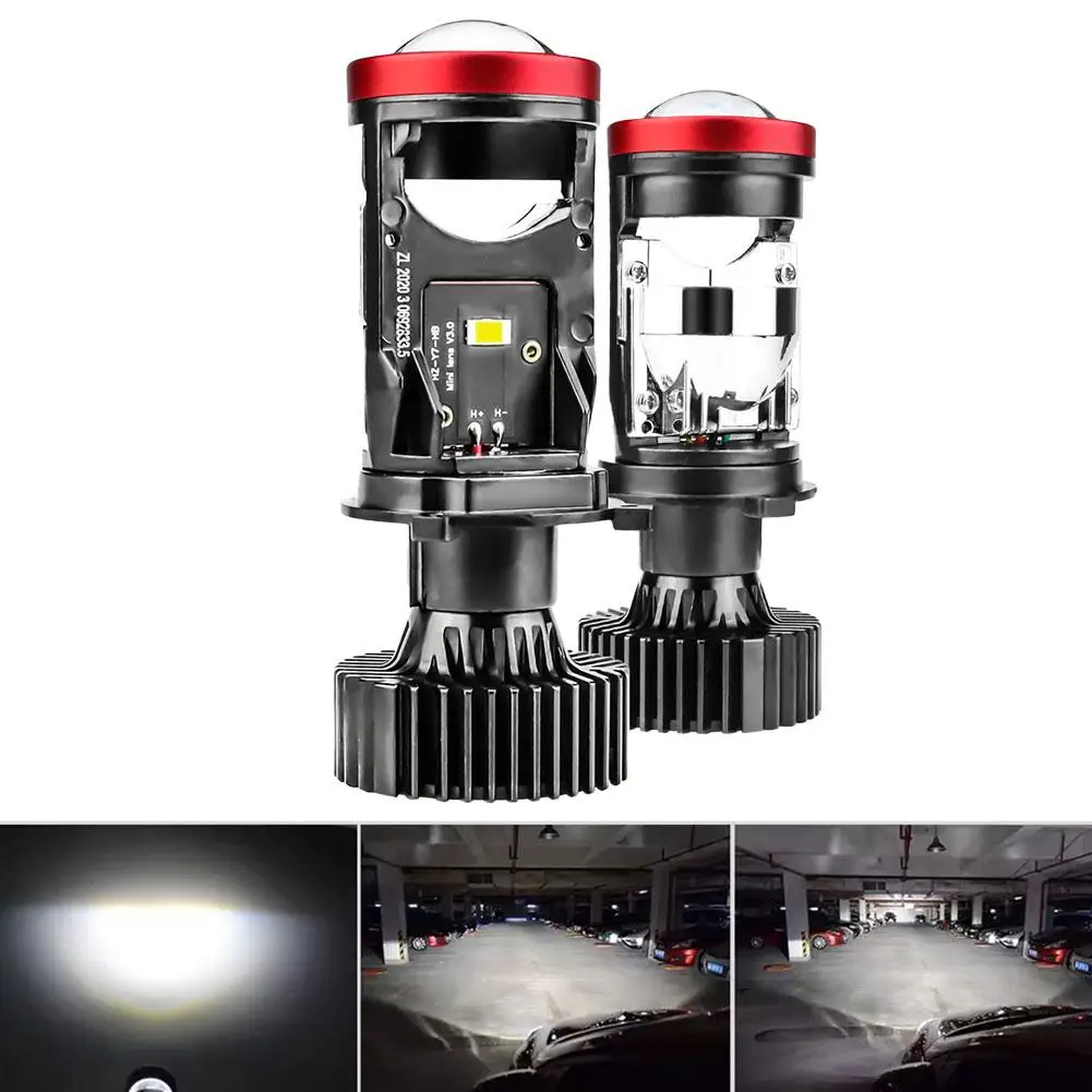 Y7D Car LED Headlights Universal 12V Motorcyle Car Light Far Integrated Headlight Of Y7 Type Universal Bulb Car Motorcycle