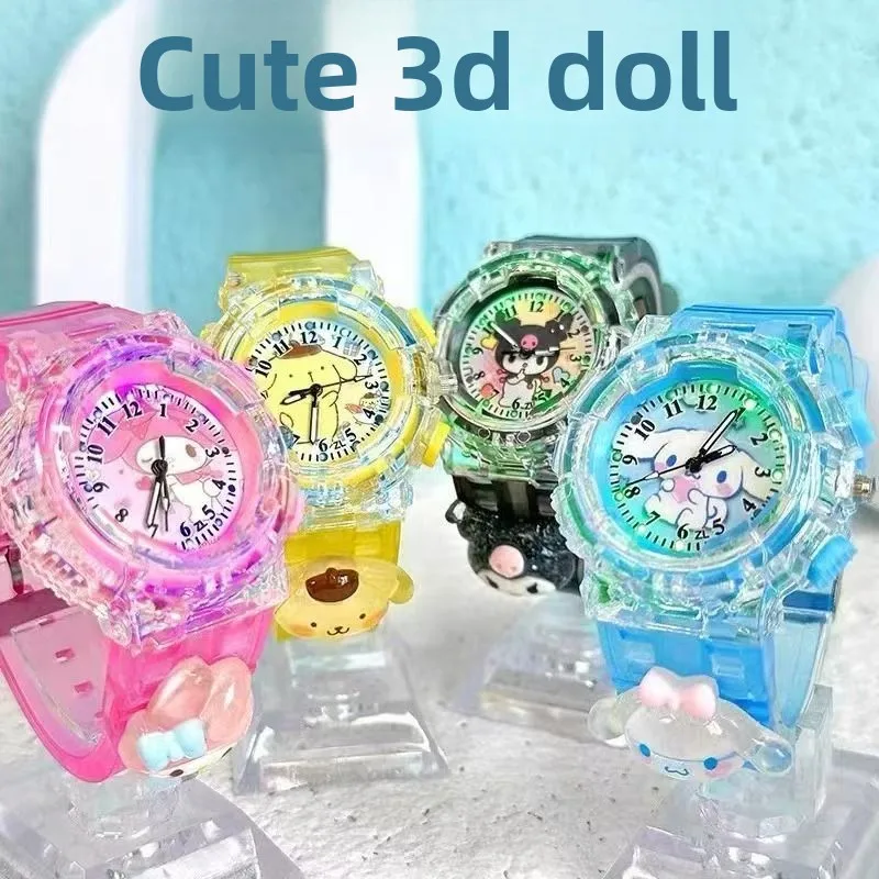 Cute Pudding Dog Pattern Watch Cartoon Lightweight Waterproof Watch Female Fans Birthday Gift Daily Use Wholesale birthday gift