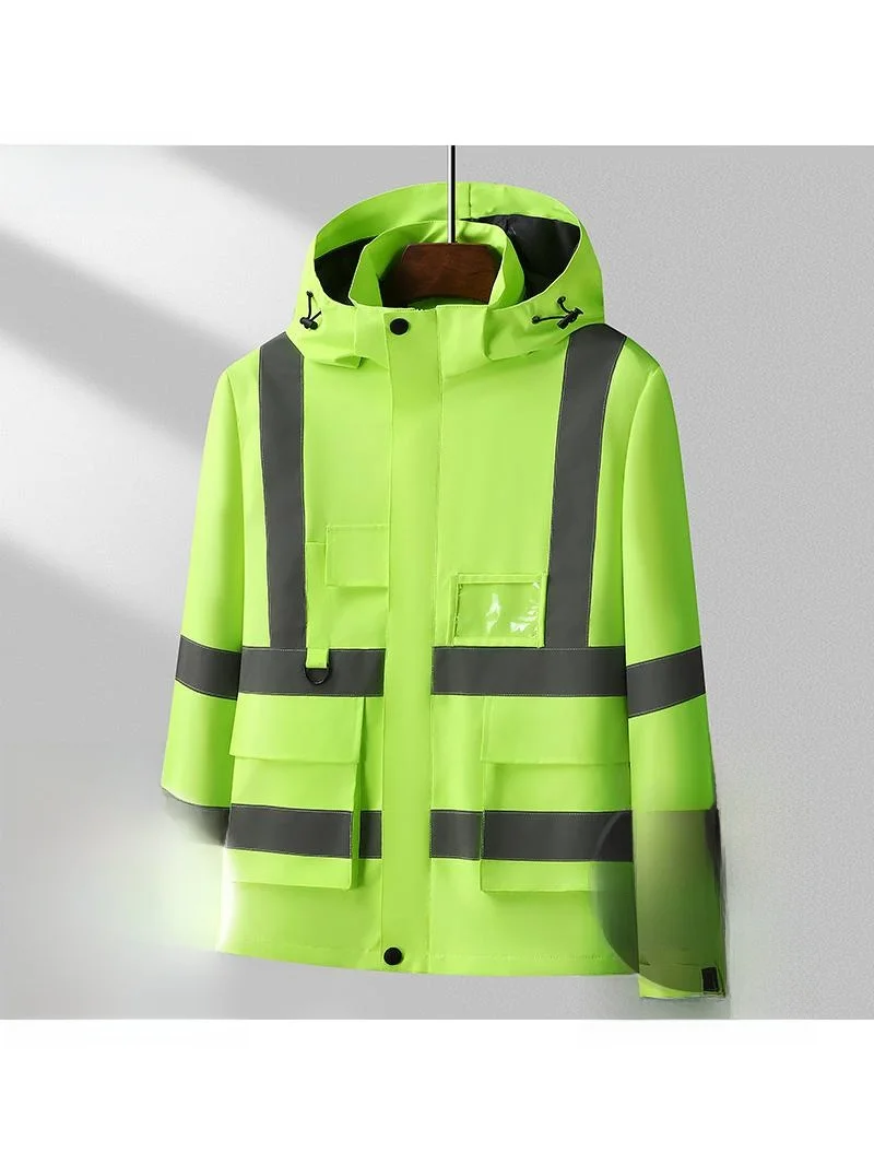 

Large Size Tee-in-One Detachable Windproof Outdoor Jaet Men's Cam Climbing Jaet Warmth Outerwear Polyester Fiber