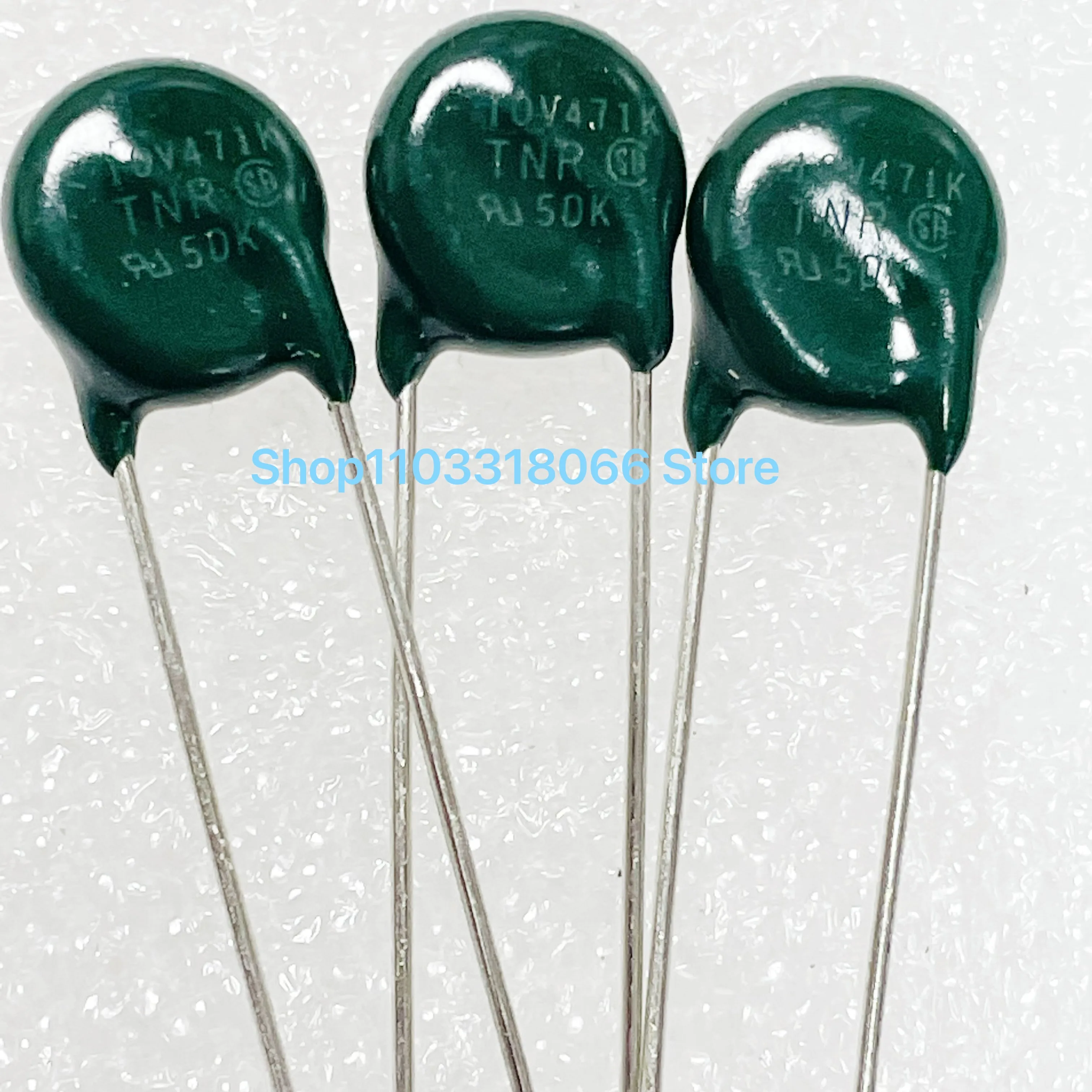 10PCS/LOT Black Diamond Varistors TNR 7V471K 10V471K 12V471K 14V471K 470V