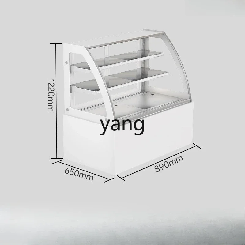 

LMM new air-cooled cake cabinet commercial dessert refrigerated display cabinet milk tea shop