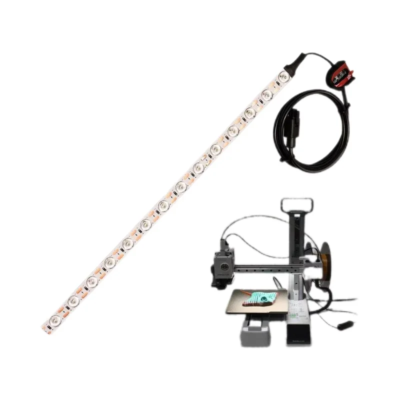 For Bambulab 3D Printer A1/A1 mini Fill Light Strip High Color Rendering Lighting Fill Light Strip Slim Beads