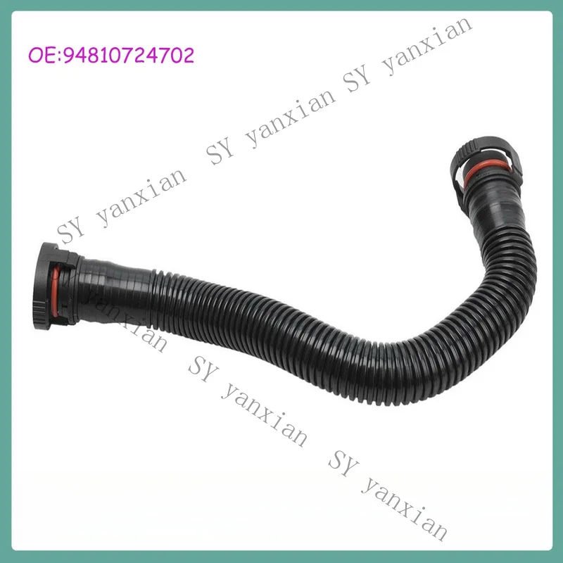 SY+ 94810724702 Engine Crankcase Breather Hose For Porsche Cayenne 2008-2010 4.8L V8