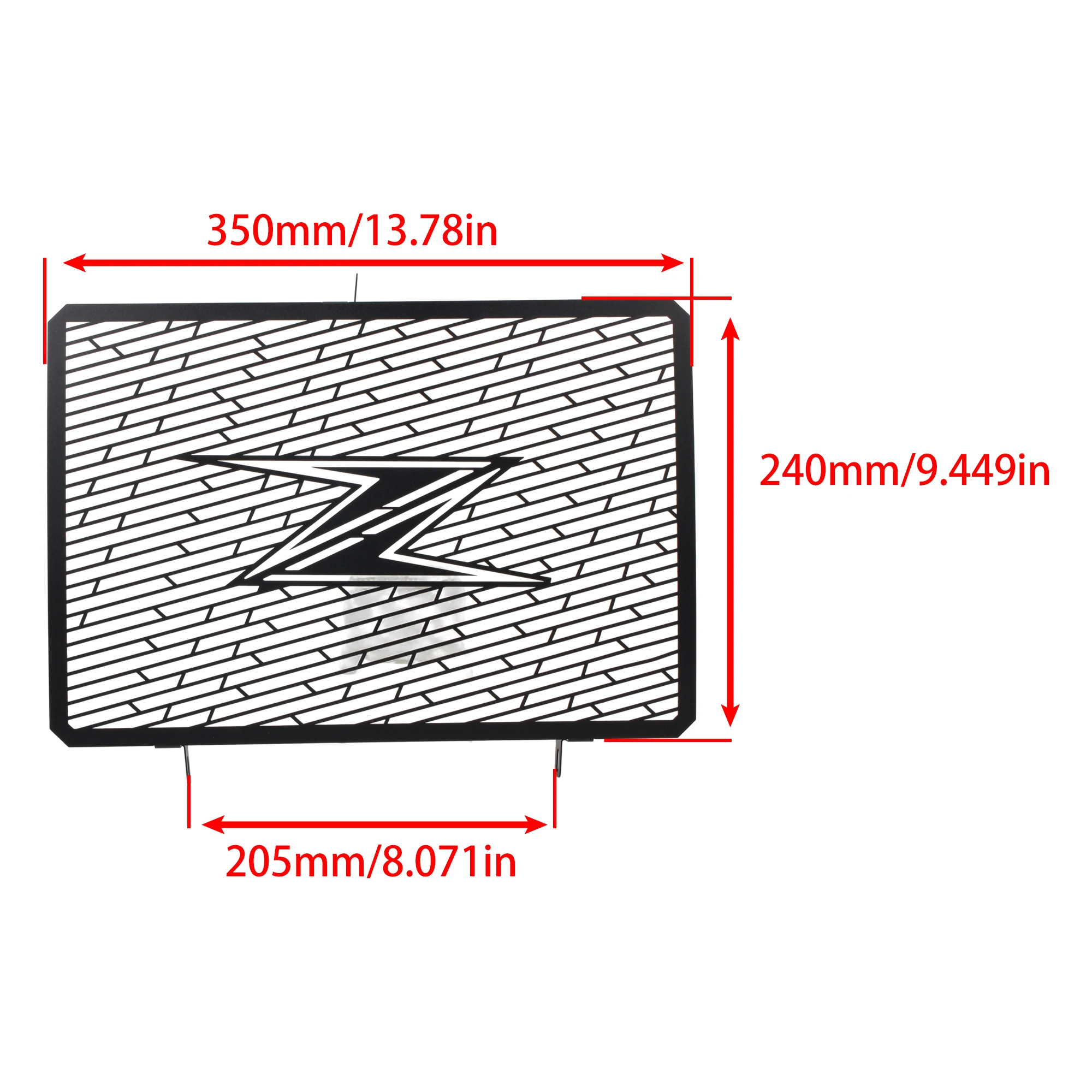 Motorcycle Radiator Grille Guard Grill Protector Cover For Kawasaki Z750 Z800 ZR800 Z1000 Z1000SX ZR1000F Motorbike Accessories