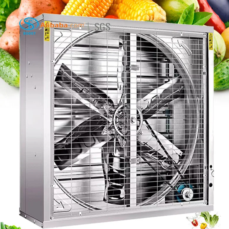 50 Inch Siemens Motor Poultry Solar Fans Industrial Exhaust Fan for Livestock Pig Farm/greenhouse