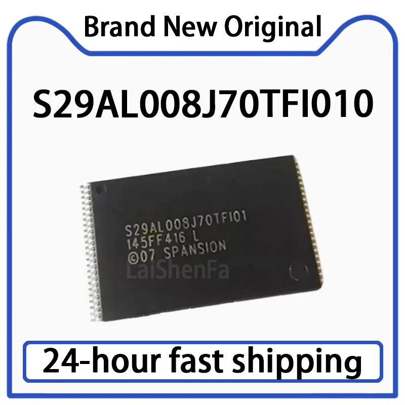 1PCS S29AL008J70TFI010 Package TSOPI-48 8Mbit Storage Chip Memory IC Original Stock