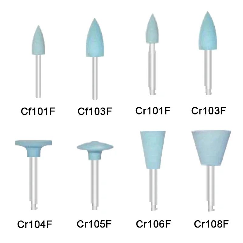 100pcs Composite Dental Silicone Polisher Ceramic Composite Teeth Polishing Tool Dental Materials