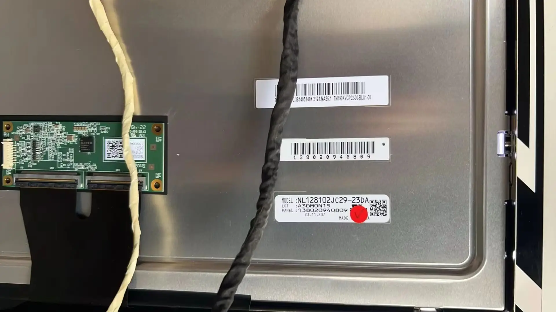 NL128102JC29-23DA 19inch 1280x1024 LCD Panel