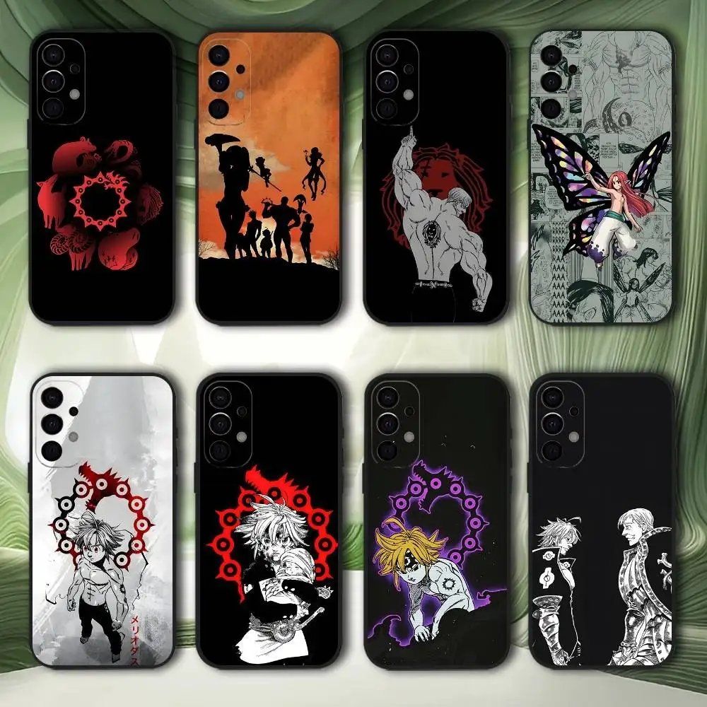 

SDS S-Seven D-Deadly Sins Phone Case For Samsung S25,S24,S21,S22,S23,S30,Ultra,S20,Plus,Fe,Lite,5G Black Cover