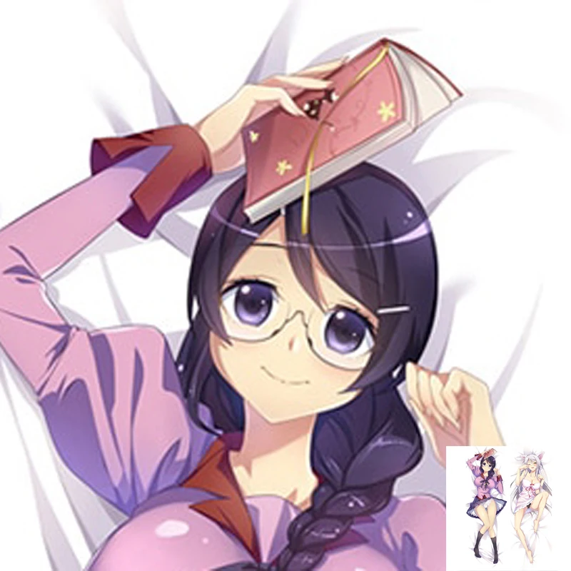 

Dakimakura Anime Young Girl Tits Double-sided Pillow Cover Print Life-size body pillows cover Adult pillowcase 2024