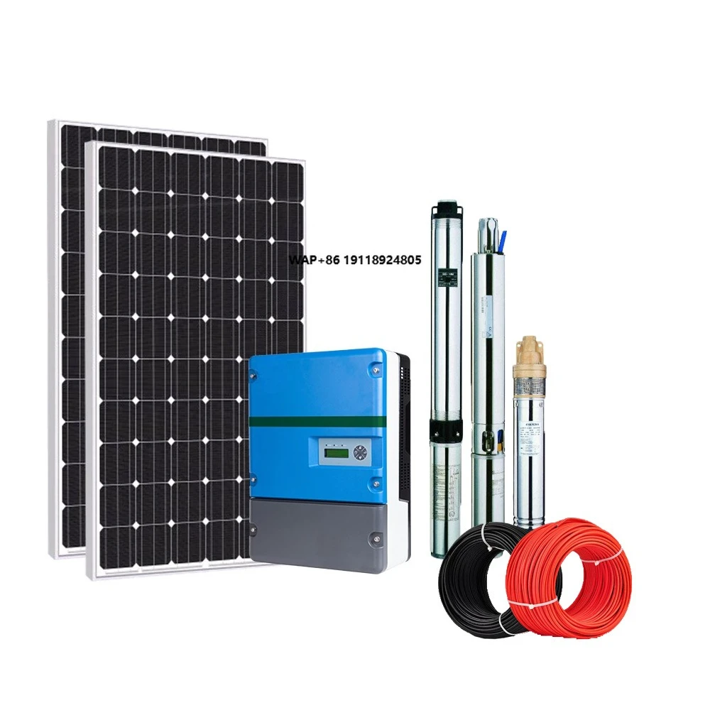 Dc Submersible Solar Power Energy System Submersible Water Pump for Agriculture Irrigation