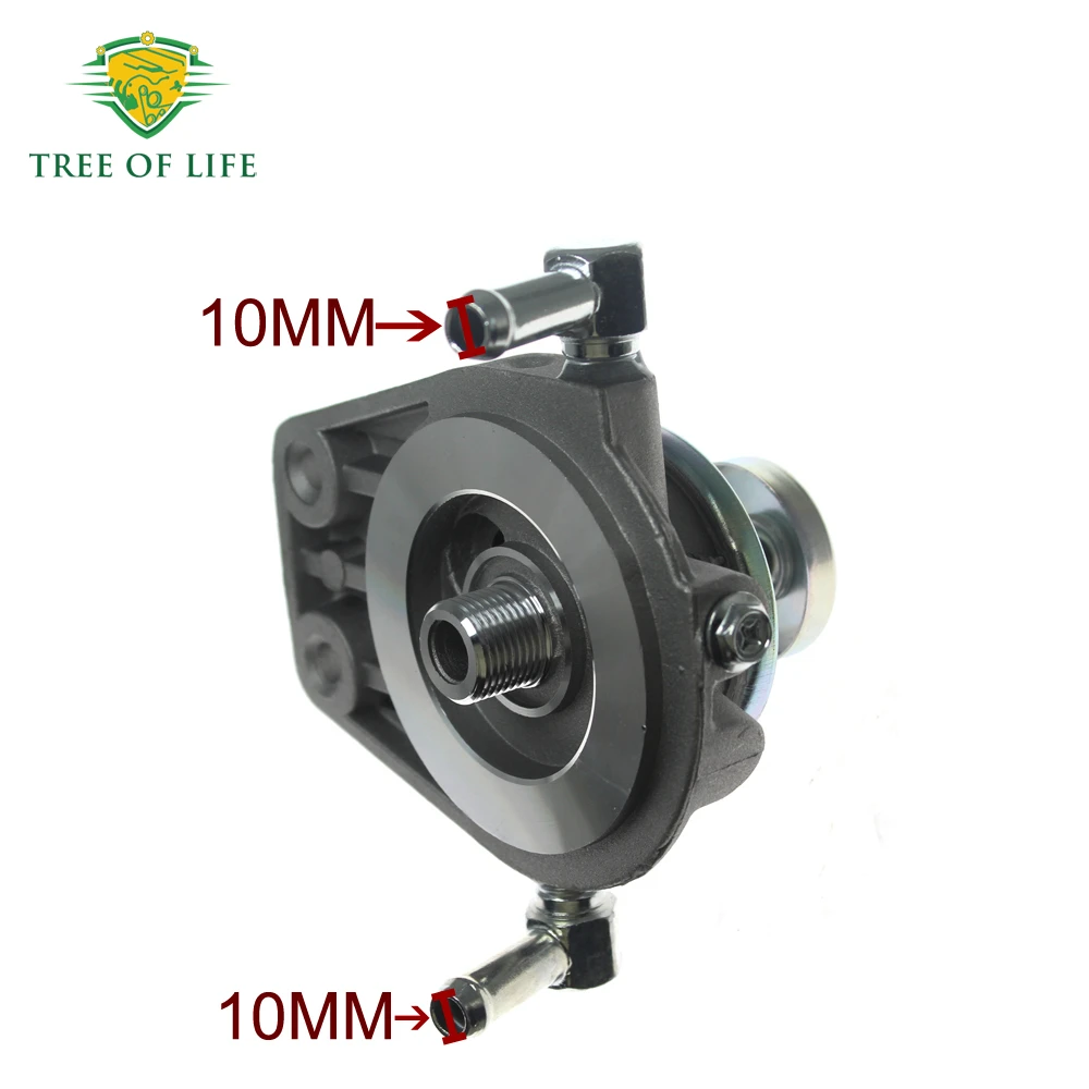 10MM 16401VC10D Fuel Filter Lift Primer Pump Head Base For Nissan Patrol GU Y61 ZD30 3.0 TD42 6401-VC10D 6401 VC10D