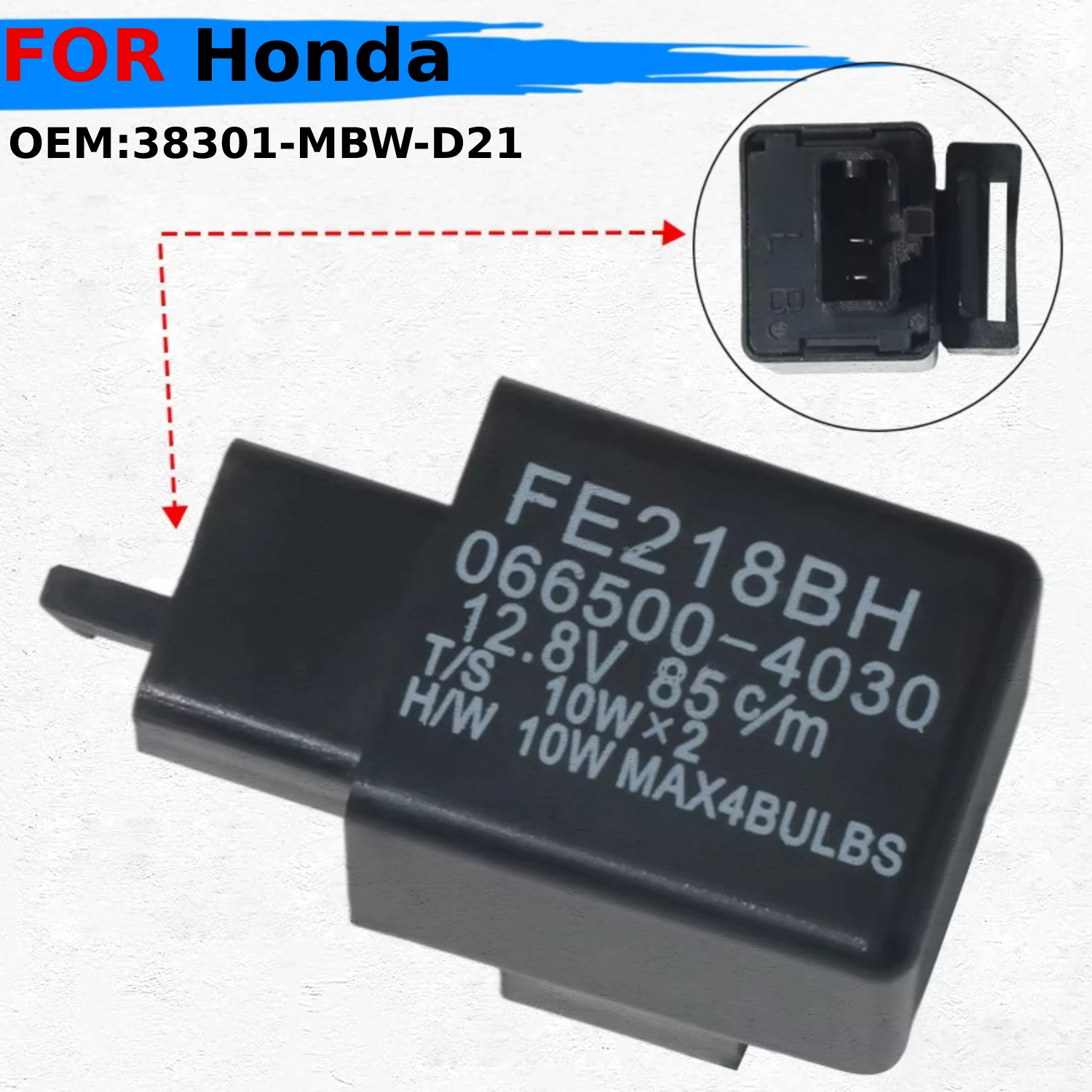 

CDI Ignition Unit Converter Switch For Honda VTX1300 VTX1300S VTX1800 XL650V ST1300 VTX1800C RVT1000 VFR800 XL1000V ABS Varadero