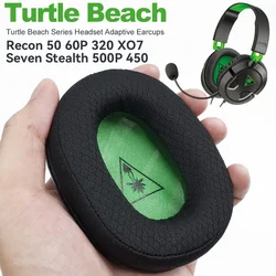 Earphone pads Turtle Beach 500P 450 50X PX4 Recon replacement Earpads Mesh cloth Memory Covers Sponge Soft Protein Accessories
