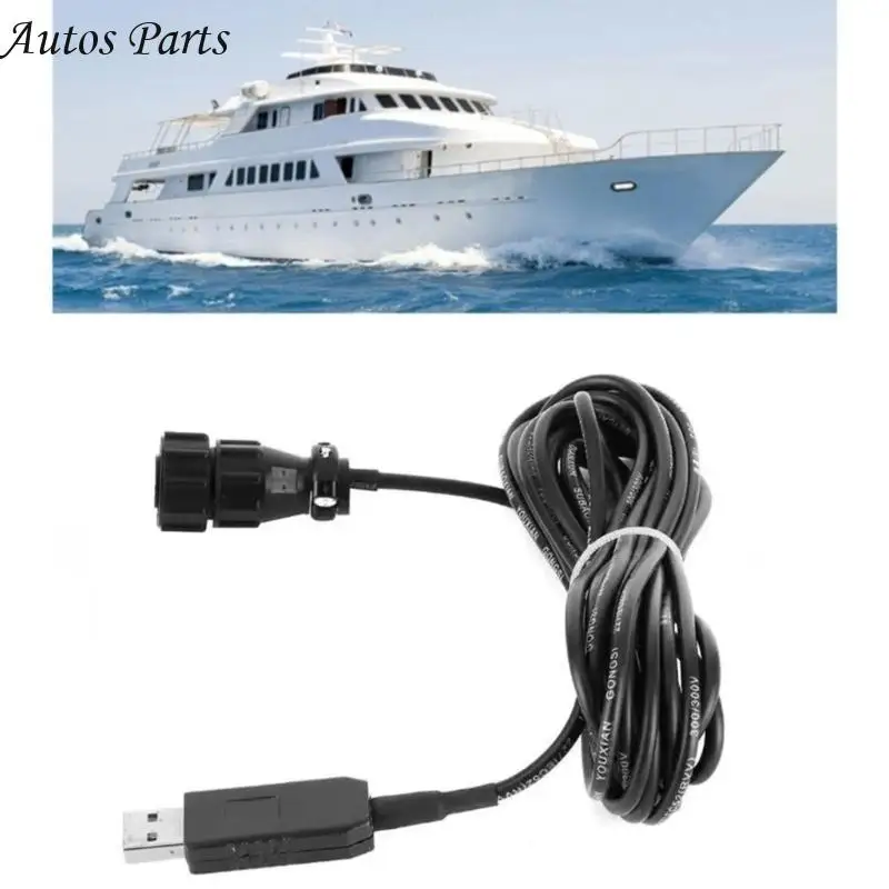 57BA High Speed Shielded Wire USB Cable for Matsutec NPC-100 Consistent Marine Data Link Enhancing Marine Data Transmission