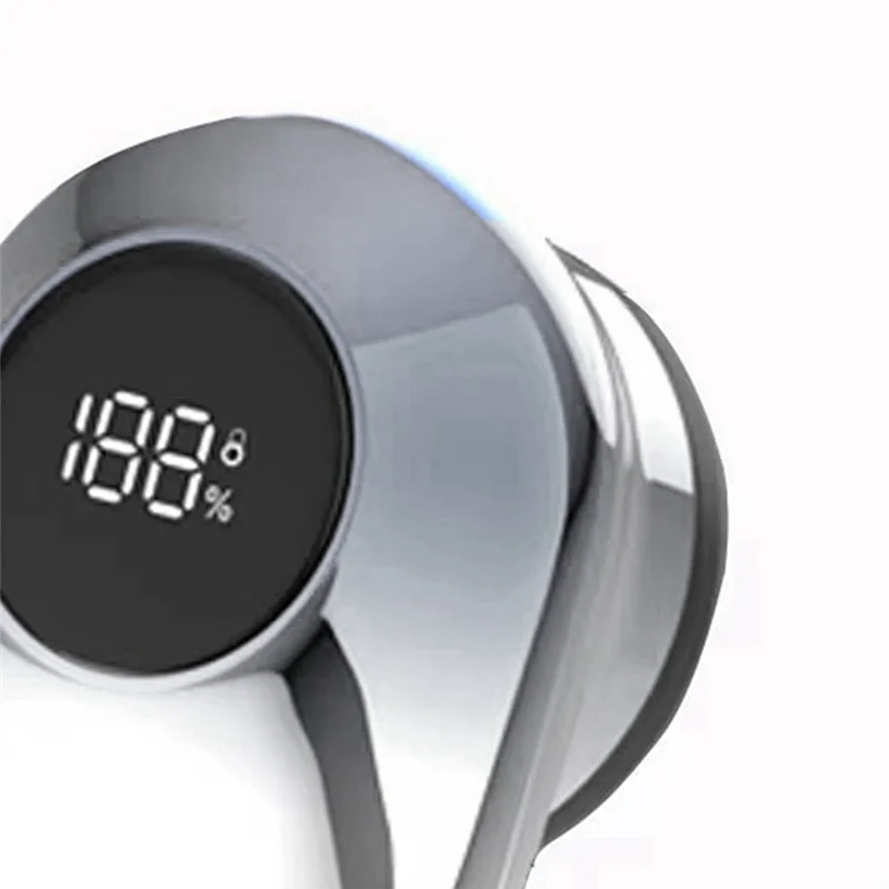 Rasoio elettrico IPX7 Mini rasoio portatile con Display digitale elettrico impermeabile da uomo