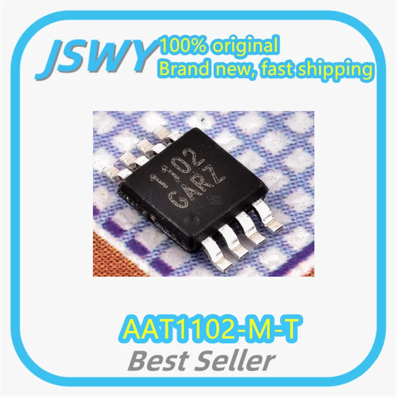 

(10/50 pieces) AAT1102-M-T AAT1102 silkscreen 1102A MSOP8 LCD driver chip original authentic