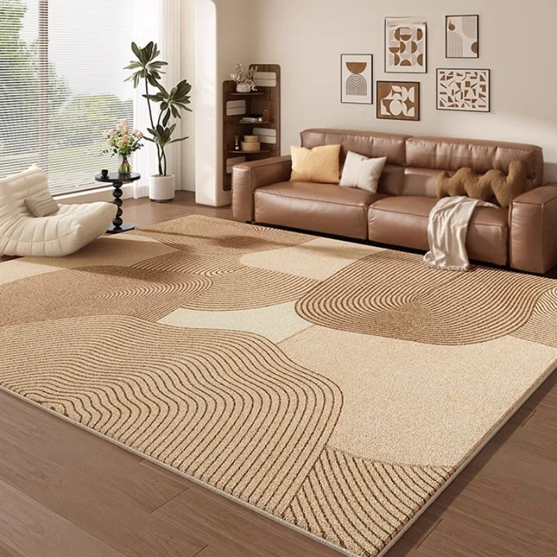 سجاد على الطراز الفرنسي القديم لغرفة النوم سجادة أرضية ناعمة منفوشة ومساحة كبيرة لتزيين غرفة المعيشة سجادة منزلية سميكة من القطيفة