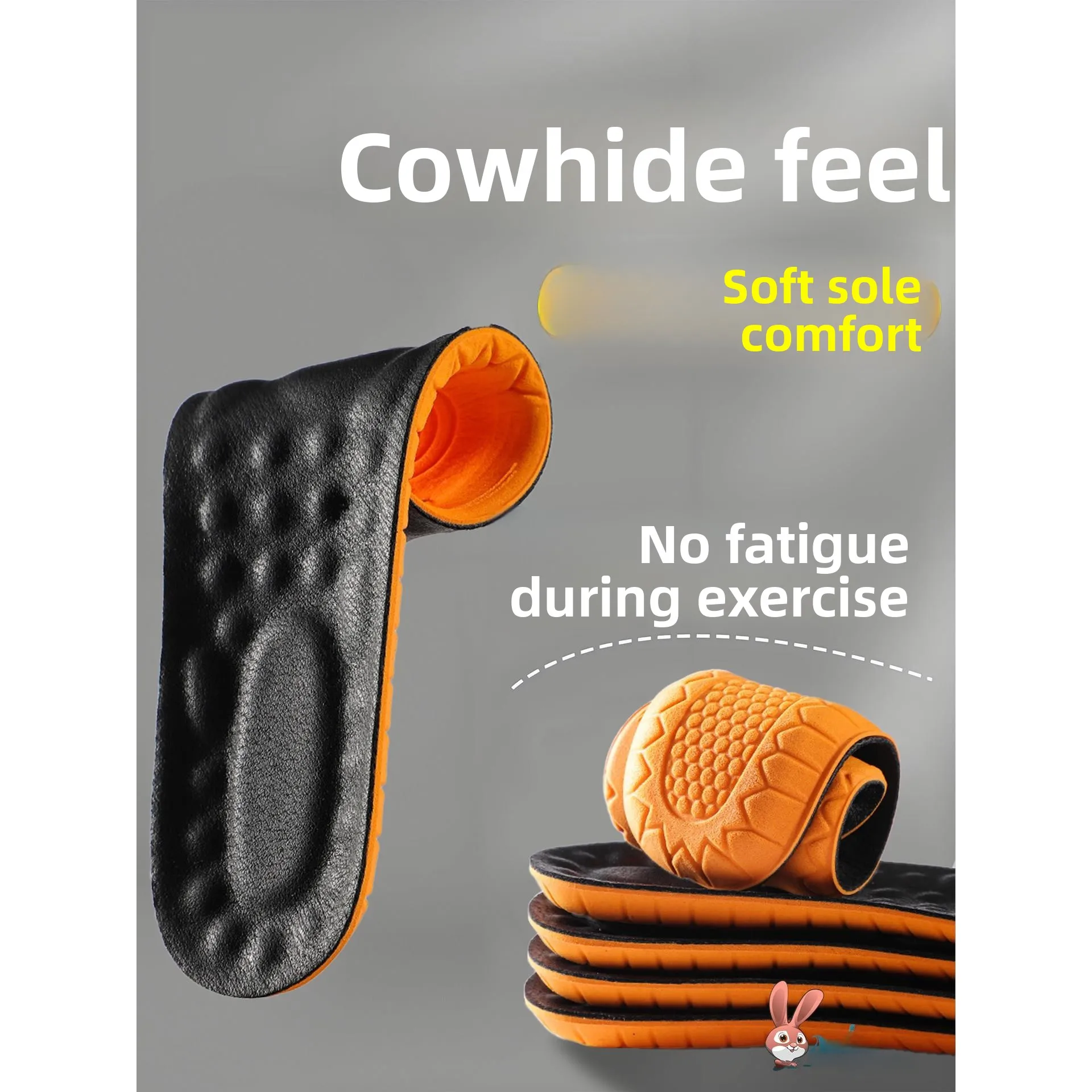 

Мужские спортивные стельки из натуральной воловьей кожи: массажные, впитывающие пот, с контролем запаха, дышащие, комфортные для длительного ношения и стояния