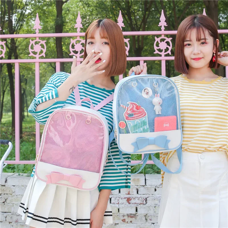 Clear Women Backpack Itabags Bags Japanese Bag School backpack for Teenage Girls Ita Bag Bookbag Bolsa Cute Itabag Backpack