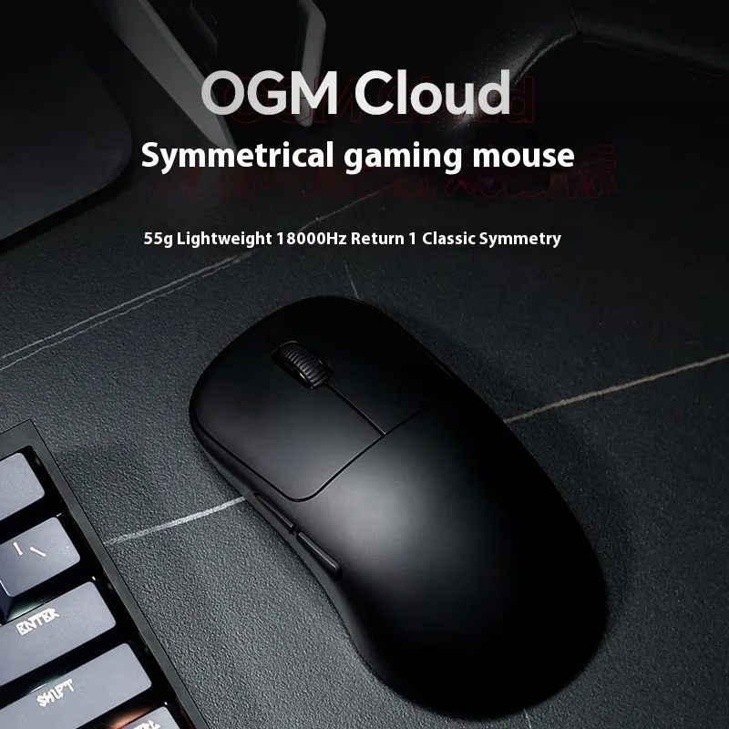 Waizowl OGM Cloud Wireless Mouse Paw3950 8k Three mode Game Mouse Lightweight PC Game Player Customized Game Accessories Gift