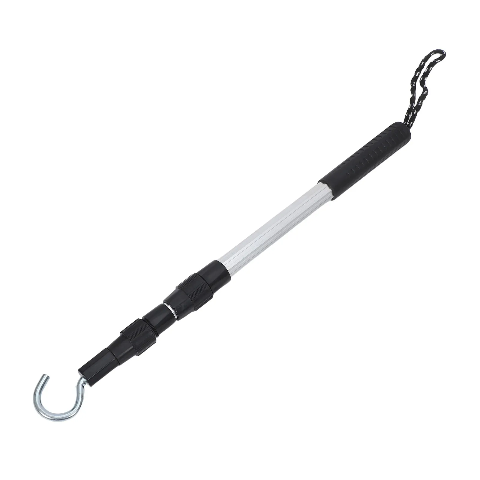 Multifunctional Extendable Attic Ladder Puller Aluminum Alloy Telescopic Pole Hook for Stair Pull Down Rv Awning Rod Window