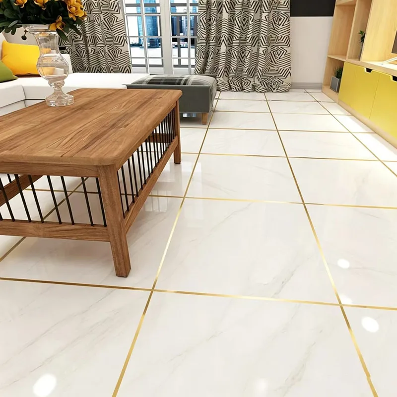 20M Ceramic Tile Mildewproof Gap Tape Decor Gold Silver Black Self Adhesive Wall Tile Floor Tape Sticker Home Decorations