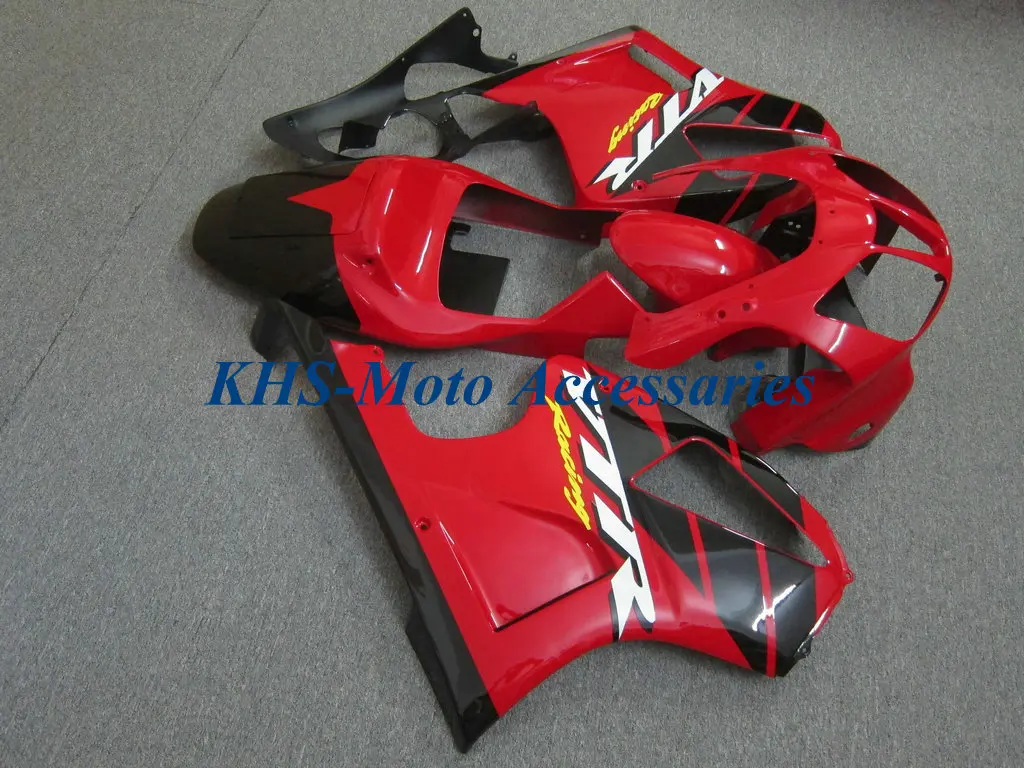 Motorcycle Fairings Kit for HONDA VTR1000 SP1 00 01 02 03 VTR VFR 1000 2000 2001 2002 2003 ABS Red Black Bodywork Set