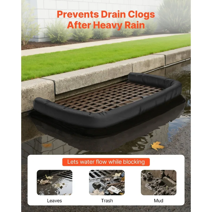 

Носок-фильтр для осадков, диаметр. Покрытие L 5 x 10 футов, носки для контроля эрозии с полипропиленовым наполнителем, гибкое и эффективное отклонение