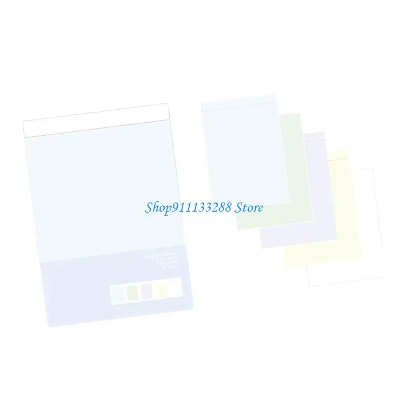 G88D Portable Paper Journal With 80 Sheets Gridded/Lined/Blank For Daily Note Taking