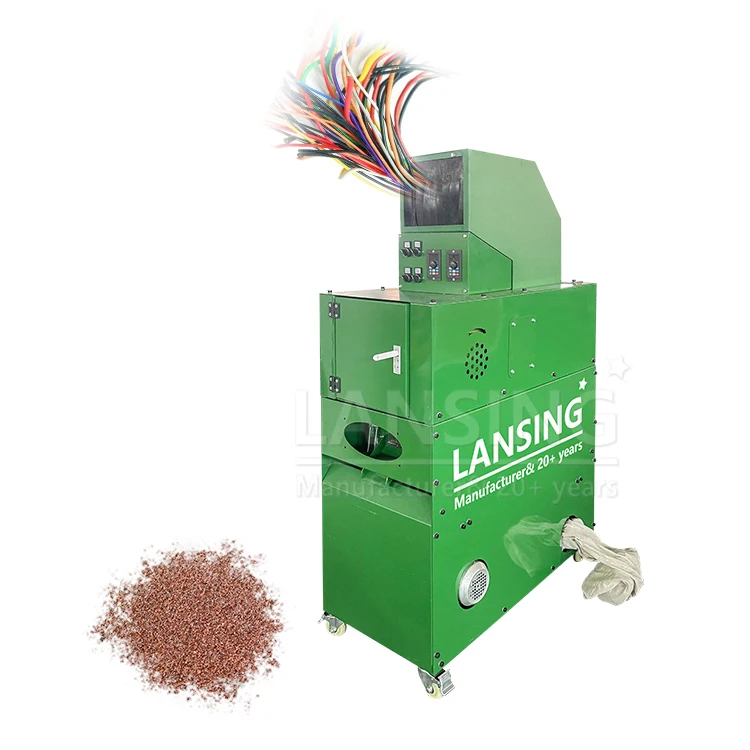 الاستخدام المنزلي آلة إعادة تدوير الأسلاك النحاسية النفايات السعر المنخفض آلة إعادة تدوير المعادن الأوتوماتيكية آلة تحبيب الأسلاك النحاسية الصغيرة #1