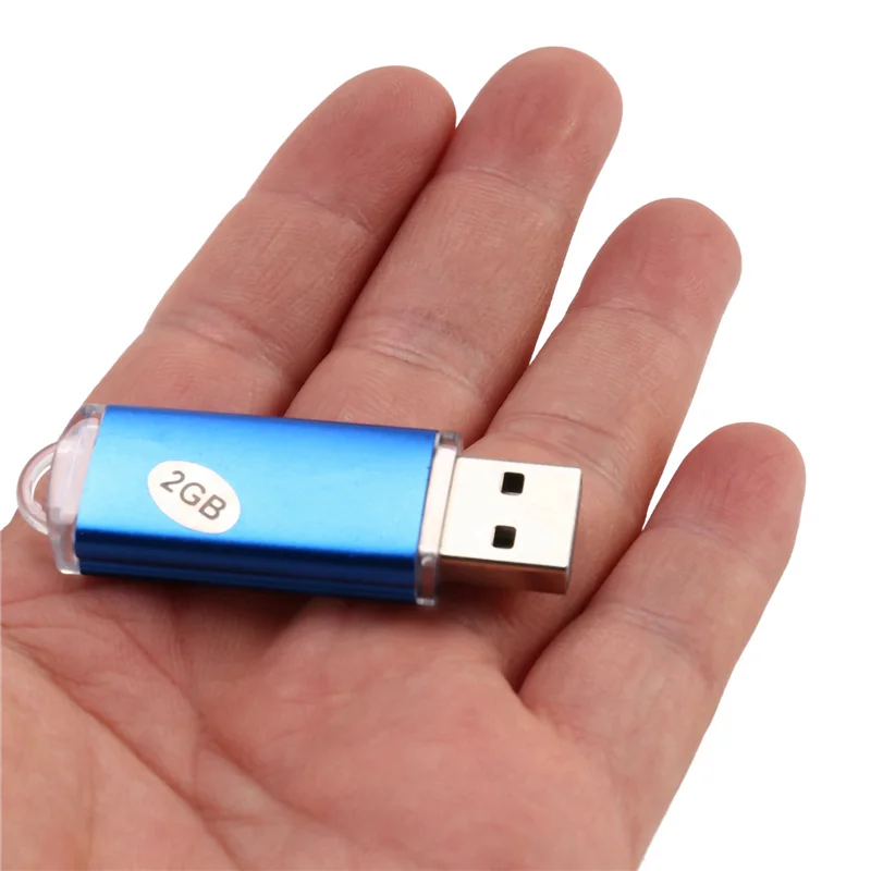 EDT-10X 2GB USB 2.0 Flash U Disk أزرق