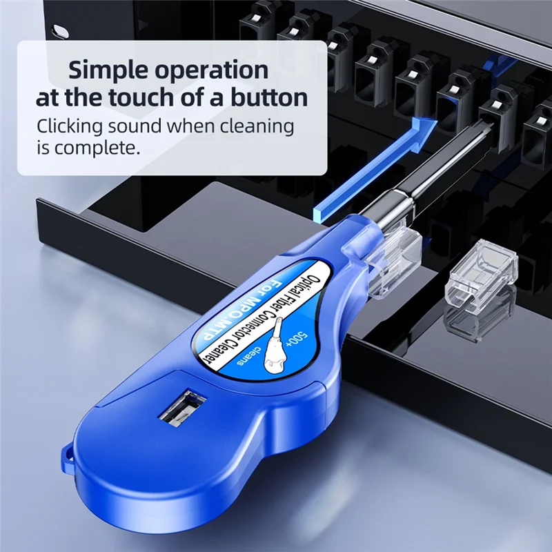 

New!MPO Connector Cleaner Fiber Optic Connector Cleaner MPO Fiber Optic Cleaning Pen Optical Fiber Cleaner Tools
