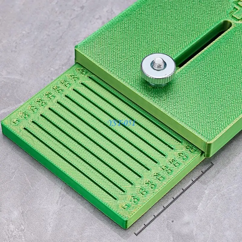 E15A Professional Adjustable Wrap Cutting Template Tool Furniture Film Precisely Cutting Guide Tool Enduring