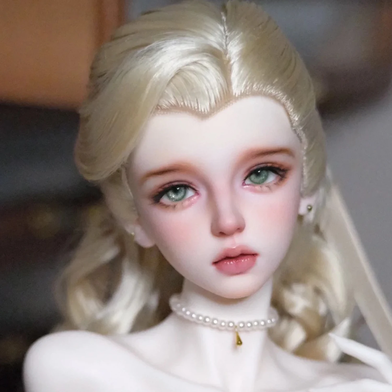 Ml stella bola articulada boneca cabeça 1/3 artesanal resina figura única presente de ano novo brinquedos presente dos namorados